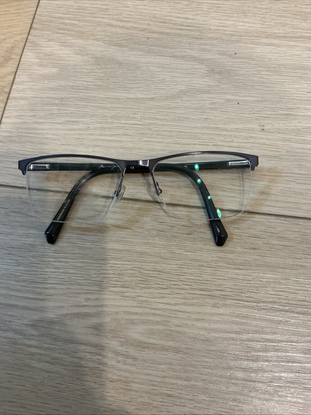 Mark & James Eyeglasses, Frames Only, Douglas, 58-18-150, Metal/Plastic,Gunmetal